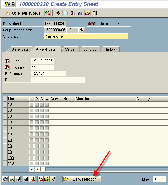 sap namespace external assignment